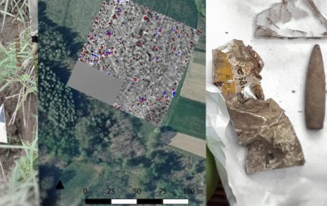 Poszukiwanie śladów katastrofy Liberatora KG890 w Nieszkowicach Wielkich